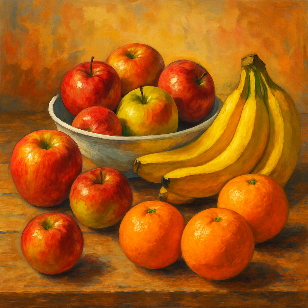 A colorful collection of fruits